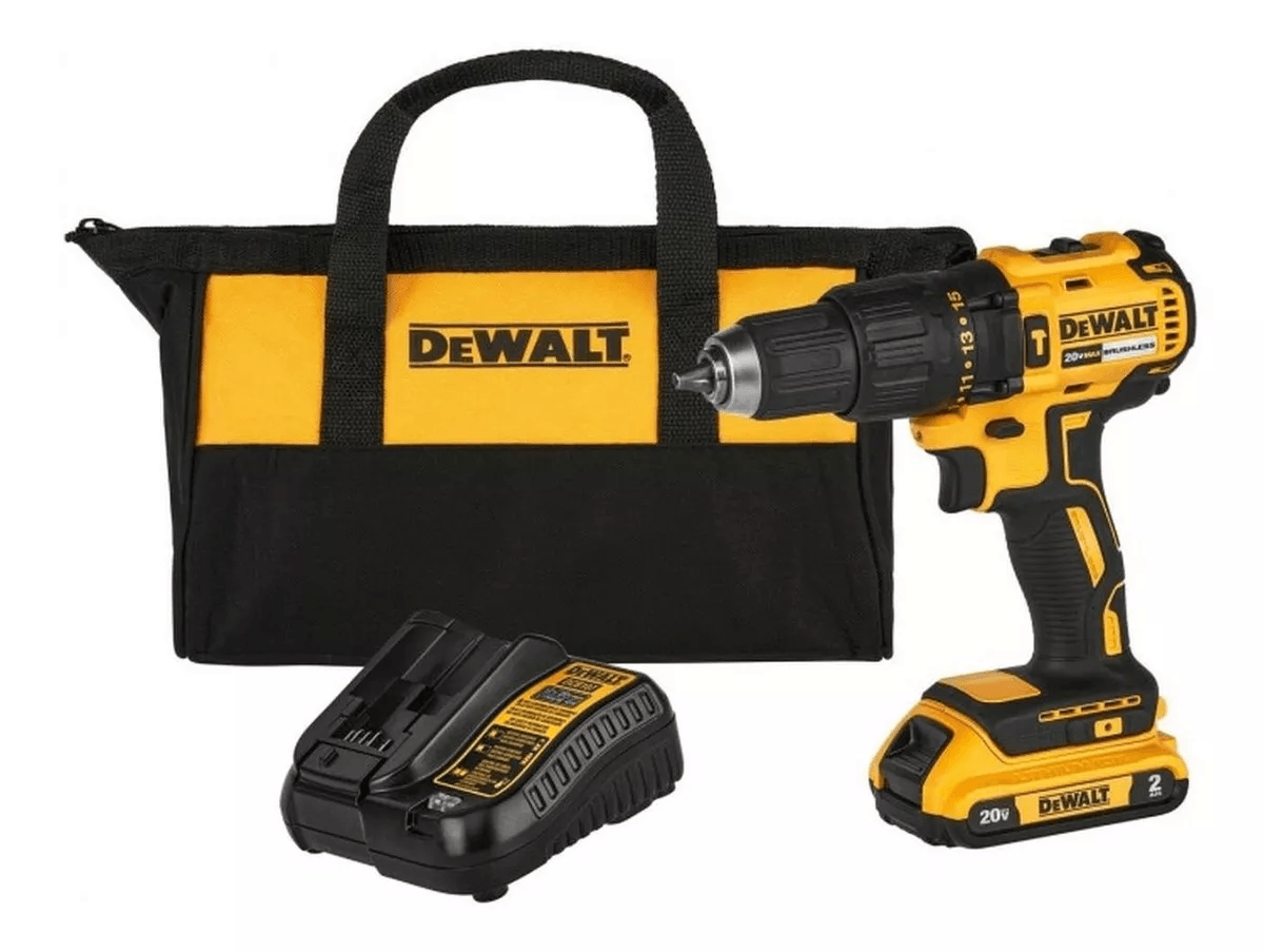 Kit Taladro Atornillador De Impacto 20 V MAX Brushless De 1 2Pg 1 Bateria 2Ah Carg Bolso Dewalt DCD7781D1 B3 argos